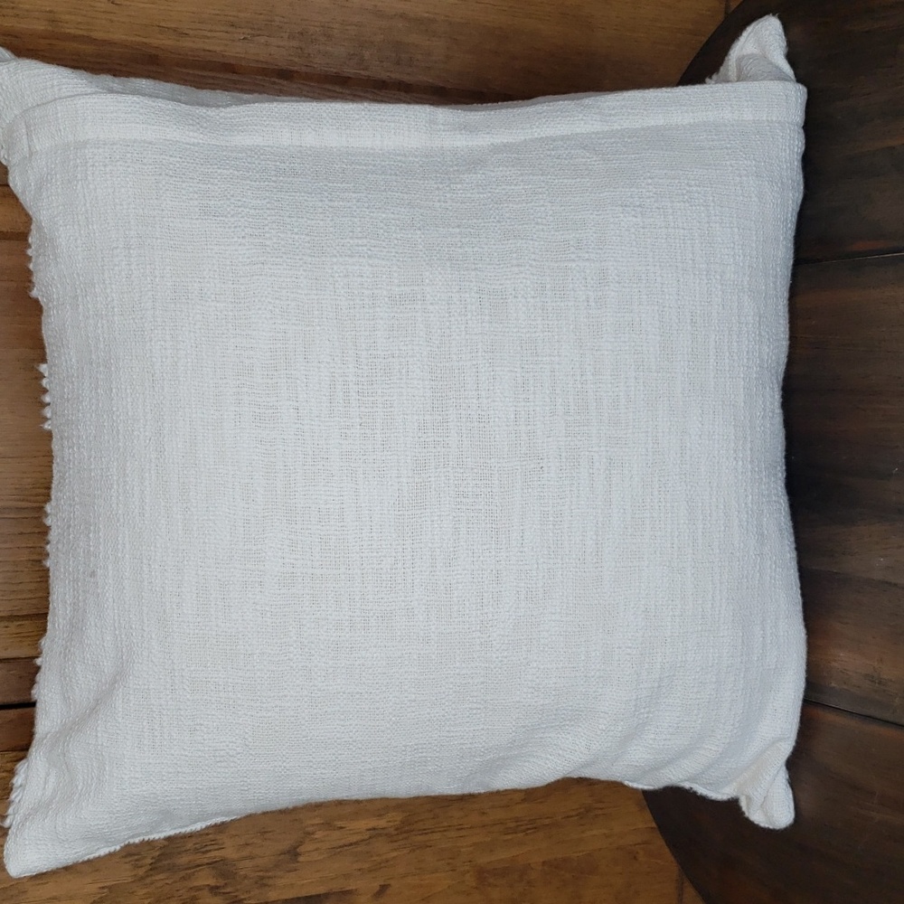 Pottery Barn NWOT Damia Handwoven Textured Accent Pillow - Picture 4 of 10